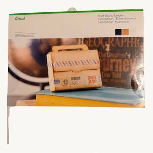 New Cricut Kraft Board Sampler with Neutral Tones Pack of 30